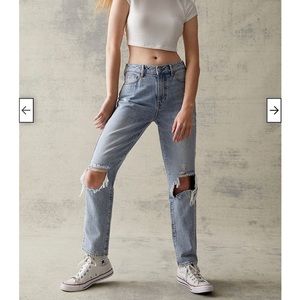 PacSun Distressed Mom Jeans